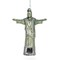 Christ the Redeemer, Rio De Janeiro, Brazil Glass Christmas Ornament